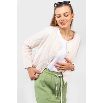 Dámská parka Top Secret dámský krátký bomber smetanový Velikost: 42