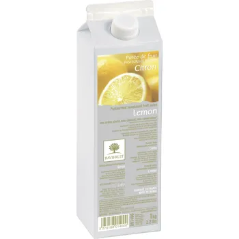 Ovocné citronové pyré 90% 1kg - přírodní bez barviv - Ravifruit