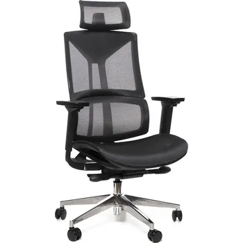 Kancelářská ergonomická židle Sego ERGO AIR — síť, černá Sego