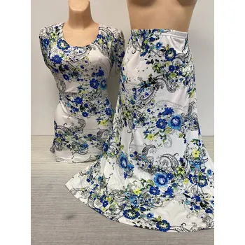 Dámský kostýmek Dámské kostýmky, Barva Jako na obrázku 1, Velikost XXL 48, Materiál 96% Viskoza 4% Lycra