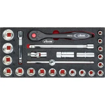 Nářadí pro automobil Sada nástrčných klíčů, , VIGOR, V4975