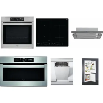 Set domácích spotřebičů WHIRLPOOL AKZ9 9480 IX + WHIRLPOOL WL B8160 NE + WHIRLPOOL AKR 749/1 IX + WHIRLPOOL ABSOLUTE AMW 730 IX + WHIRLPOOL WSIC 3M27 C + WHIRLPOOL ART 65031