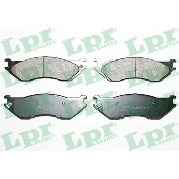 Brzdová destička Sada brzdových destiček, kotoučová brzda, , LPR, 05P1479