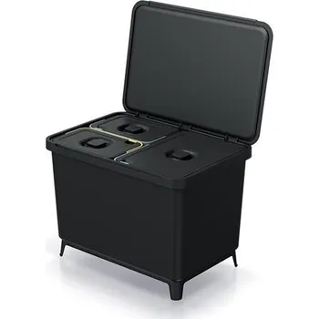 Odpadkový koš Odpadkový koš Prosperplast SYSTEMA 1x23l + 2x10l černý