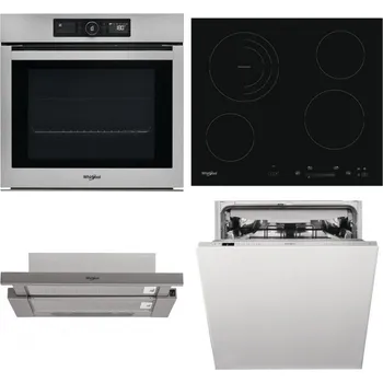 Set domácích spotřebičů WHIRLPOOL AKZ9 9480 IX + WHIRLPOOL AKT 8900 BA + WHIRLPOOL AKR 5390/1 IX + WHIRLPOOL WIC 3C33 PFE