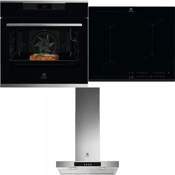 Set domácích spotřebičů ELECTROLUX KOEBP39X + ELECTROLUX EIV634 + ELECTROLUX LFT426X