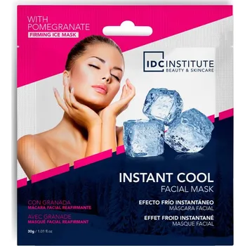 Pleťová maska IDC Institute IDC Instant Cool Chladící maska s granátovým jablkem, zpevňující 30g