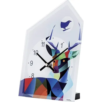 Hodiny Stolní hodiny s motivem jelen AMS 1252