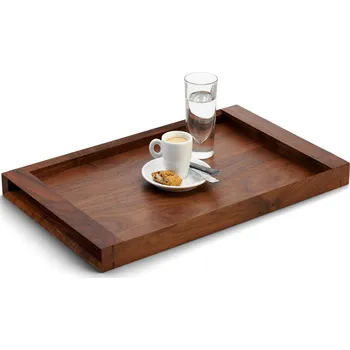Designový podnos LODGE ořechové dřevo, malý - PHILIPPI (Servírovací podnos LODGE, malý - PHILIPPI)