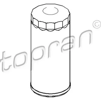 Filtr do auta Olejový filtr, , 028115561, TOPRAN, 100 313