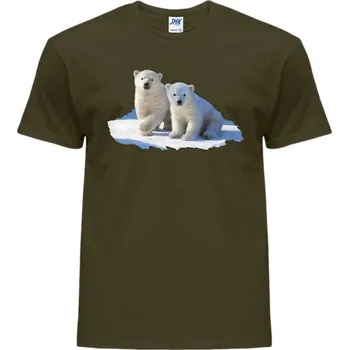 tricko_potisk_ledni_medvedi Barva: Khaki, velikost: S