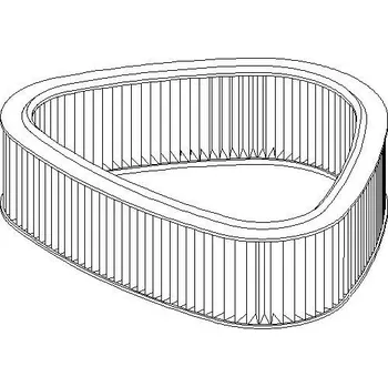 Vzduchový filtr Vzduchový filtr, , GFE1136, PHE10002, PHE10006, BOSCH, 1 457 433 294