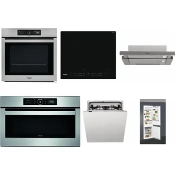 Set domácích spotřebičů WHIRLPOOL AKZ9 9480 IX + WHIRLPOOL WL S7260 NE + WHIRLPOOL AKR 5390/1 IX + WHIRLPOOL ABSOLUTE AMW 730 IX + WHIRLPOOL WIC 3C33 PFE + WHIRLPOOL ART 66112
