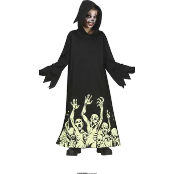 Karnevalový kostým Guirca Fiestas Španělsko Smrtka Fluo -dětský kostým varianta: věk 5 - 6 roků