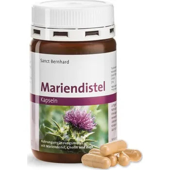 Přírodní produkt Sanct Bernhard Ostropestřec mariánský s cholinem a zinkem 90 kapslí