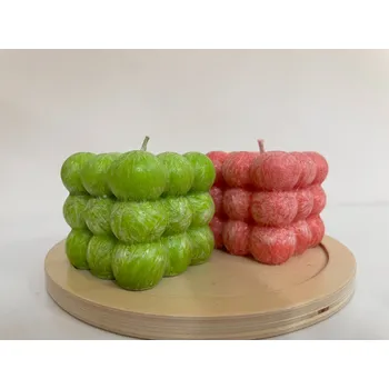 Svíčka Bublinky, Barva: Černá