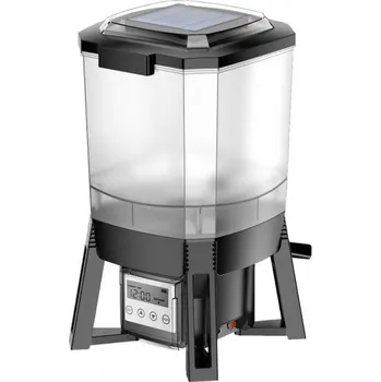 Krmivo pro rybičky Automatické solární krmítko pro ryby AquaForte 6l