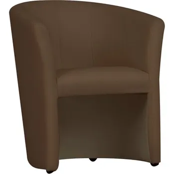 Křeslo Tempo Kondela Cubali (ekokoža hnědá)