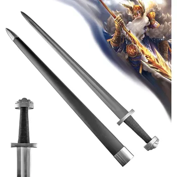 Replika zbraně AF Vikingský meč „ULFBERHT“ ostřený, funkční!