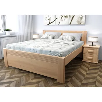 Postel Nábytek Rovder Postel Sofie, Rovder Výběr moření: Modrá, Rozměr postele: 140x200, Druh dřeva: Bukový masiv