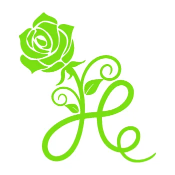 Samolepící dekorace Květina dekor 036 levá růže (04 - zelená kawasaki) SAMOLEPKA NA AUTO, NÁLEPKA, FÓLIE, POLEP, TUNING, VLASTNÍ TEXT, TISK, AUTOSAMOLEPKY.cz, POLEPY, OBRÁZEK, LOGO, 3D STICKERS