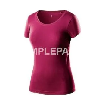 Autodílna Dámské triko s krátkým rukávem, burgundy, vel. L, , TOPEX, 80-611-L