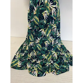 Dámská sukně letní sukně , Barva Zelená, Velikost 40 - na zakázku, Materiál 96% Viskoza 4% Lycra