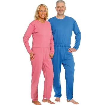 Dámský overall Overal pro pacienty dlouhý se zipem na nohavicích Velikost: XL, Barva: Růžová