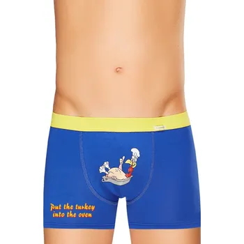 Boxerky Pánské boxerky Fun 17/1-19/E198 krocan FABIO