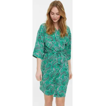 Dámské tričko Vero Moda dámské kimonové šaty Signe zelené Velikost: XS