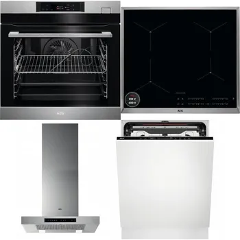 Set domácích spotřebičů AEG BSK782380M + AEG Mastery SenseBoil IAE64413XB + AEG Mastery DBB5660HM + AEG FSE74707P