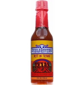 Omáčka BBQ grilovací omáčka Texas Heat Original Pepper 148ml Suckle Busters