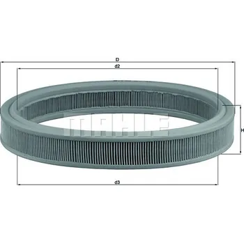 Vzduchový filtr Vzduchový filtr, , 1008912, 25062466, 6162292, 6497632, 89BF9601AA, 89BF9601BA, 95BF9601AA, KNECHT, LX 332