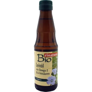 Rostlinný olej Olej lněný BIO 250ml Rinatura 3131