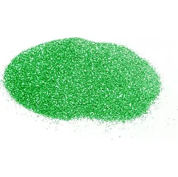 Karnevalový doplněk Afes Jemné barevné třpytky - ZELENÉ