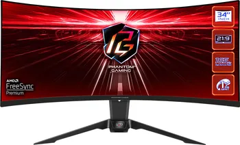 Monitor ASRock Phantom Gaming PG34WQ15R2B