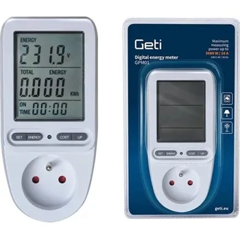 Elektrická zásuvka Měřič energie zásuvka CZ GPM01