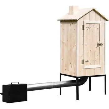 Udírna Dřevěná zahradní udírna 59 x 49 x 110 cm