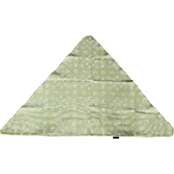 Šátek Šátek trojcípý Infit Pirát - limetková vzor Adinkra