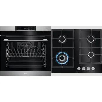 Set domácích spotřebičů AEG BSK782380M + AEG Mastery SpeedBurner HKB64420NB
