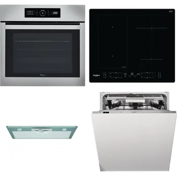 Set domácích spotřebičů WHIRLPOOL ABSOLUTE AKZ9 6230 IX + WHIRLPOOL WL B8160 NE + WHIRLPOOL AKR 650/1 IX + WHIRLPOOL WIO 3T133 PLE