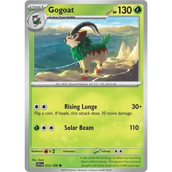 Karetní hra Gogoat 012/198 - Scarlet & Violet Typ karty: Non-Holo
