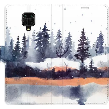 Pouzdro na mobilní telefon Flipové pouzdro iSaprio - Winter 02 - Xiaomi Redmi Note 9 Pro / Note 9S