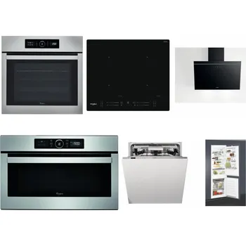 Set domácích spotřebičů WHIRLPOOL ABSOLUTE AKZ9 6230 IX + WHIRLPOOL WL S7260 NE + WHIRLPOOL AKR 62F LT K + WHIRLPOOL ABSOLUTE AMW 730 IX + WHIRLPOOL WIO 3T133 PLE + WHIRLPOOL ART 65031
