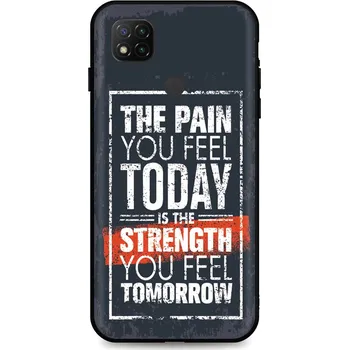 Pouzdro na mobilní telefon Kryt Xiaomi Redmi 9C silikon Strength (obal neboli pouzdro na Xiaomi Redmi 9C)