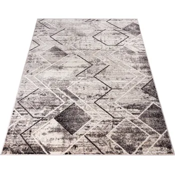 Koberec Kusový koberec Petra - vlnky 1 - béžový Rozměr koberce: 80x150 cm