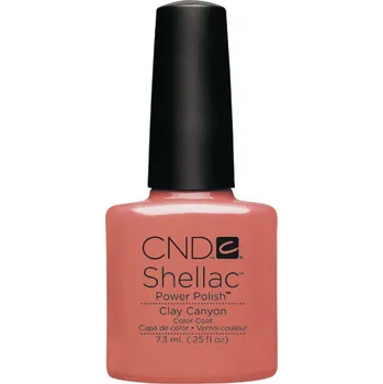 Přípravek na nehty CND SHELLAC - Clay Canon 7,3 ml