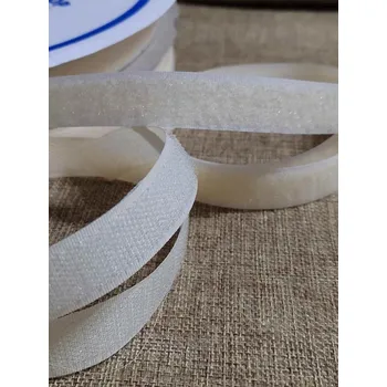 Zip Suchý zip háček + plyš šíře 20 mm ecru