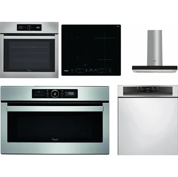 Set domácích spotřebičů WHIRLPOOL ABSOLUTE AKZ9 6230 IX + WHIRLPOOL WL B8160 NE + WHIRLPOOL WHBS 62F LT K + WHIRLPOOL ABSOLUTE AMW 730 IX + WHIRLPOOL WBC 3C34 PF X