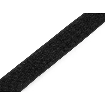 Zip Suchý zip háček a plyš na stejné straně šíře 30 mm, barva 1 černá